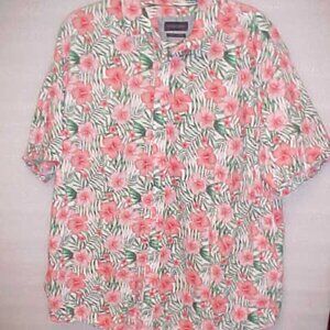 Gentlemans Outfitters 2X short sleeve  shirt Men’s Floral Print